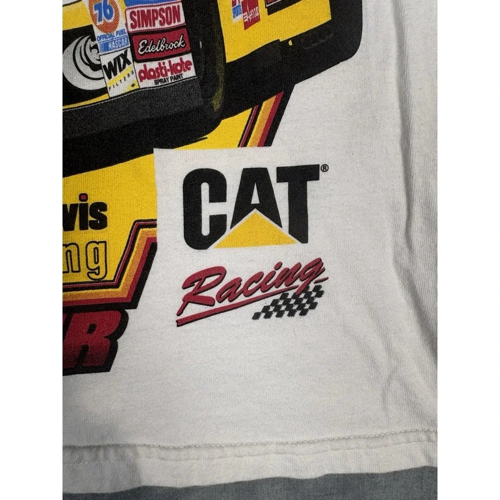Vintage 2002 Ward Burton Daytona 500 Winner NASCAR CAT #22 Shirt M Double Side